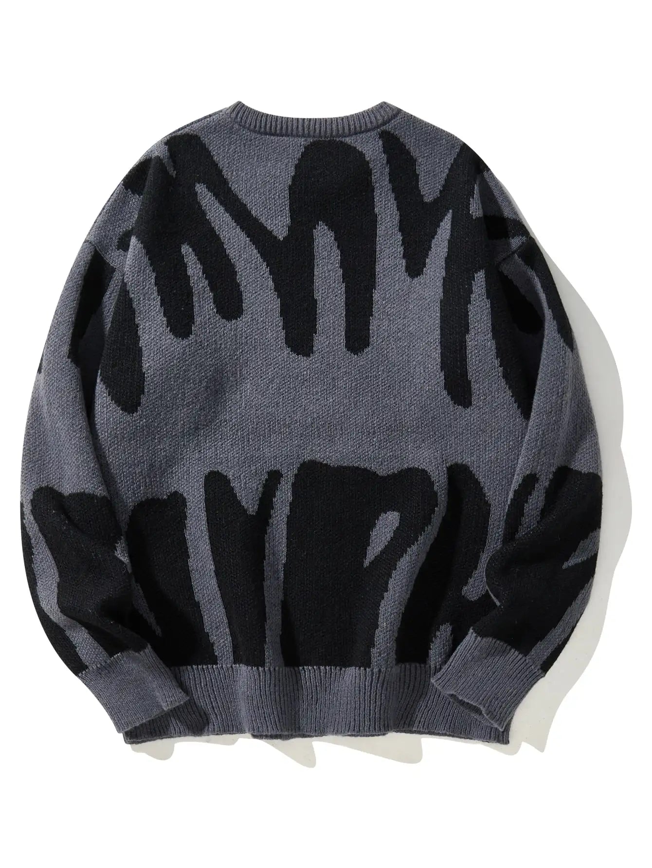 New Popular Winter Irregular Jacquard Sweater