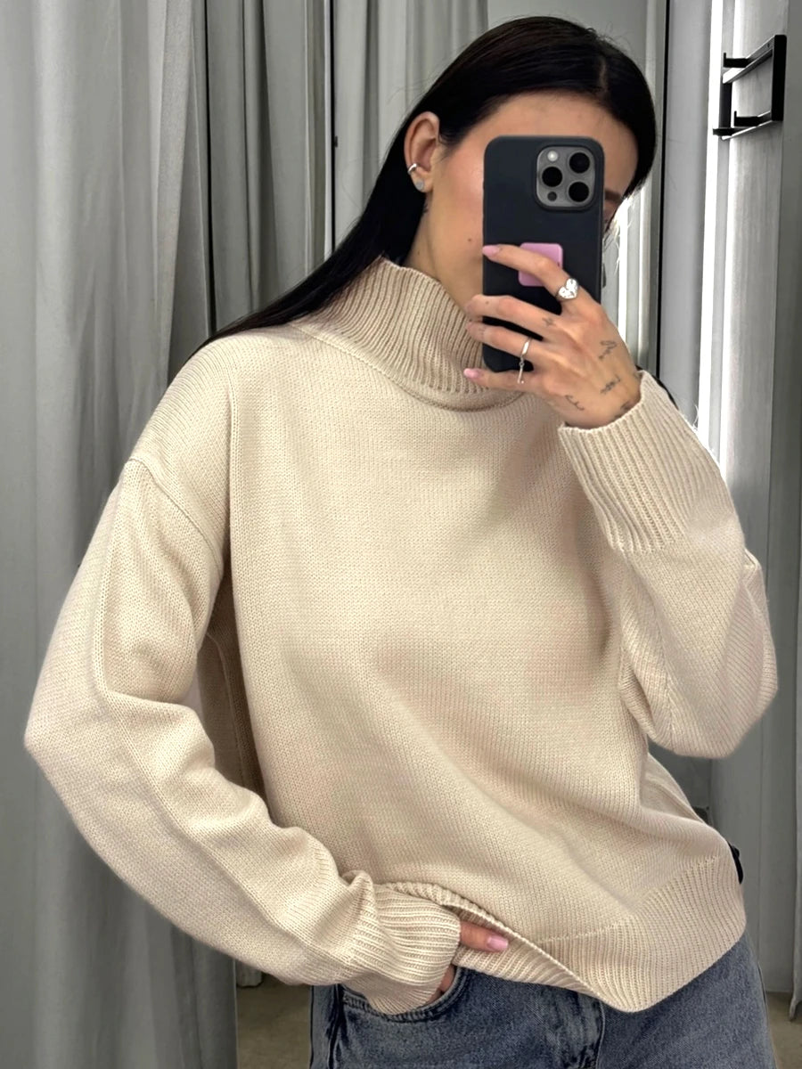 Women's Turtleneck Sweater