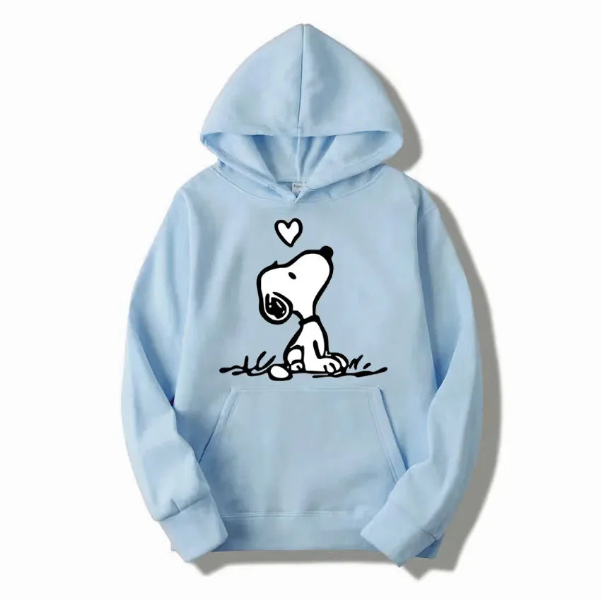 Comics Snoopy Hoodie Women Sweatshirt