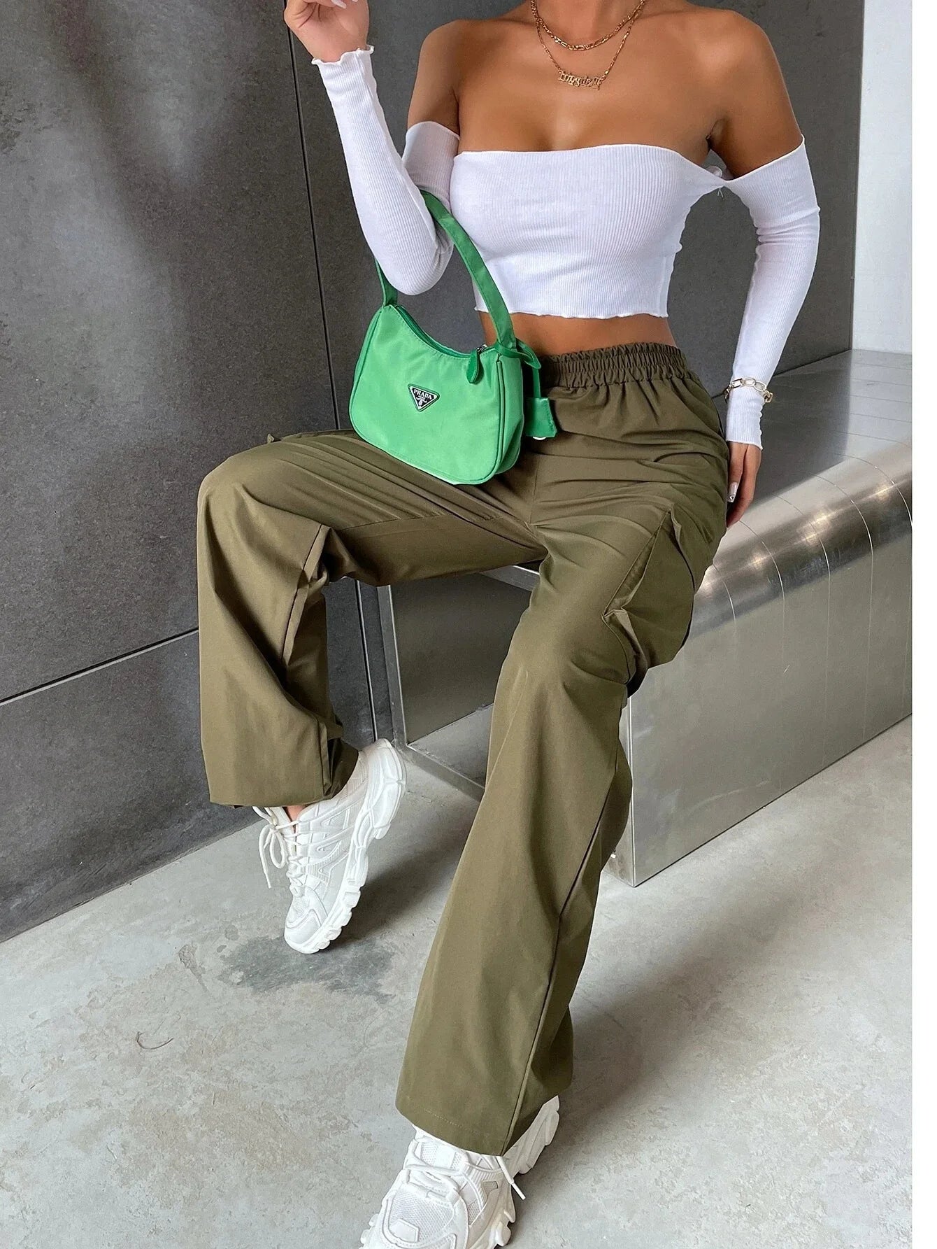 Women Baggy Joggers Cargo Pant