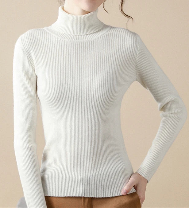 Women Fall Turtleneck Sweater