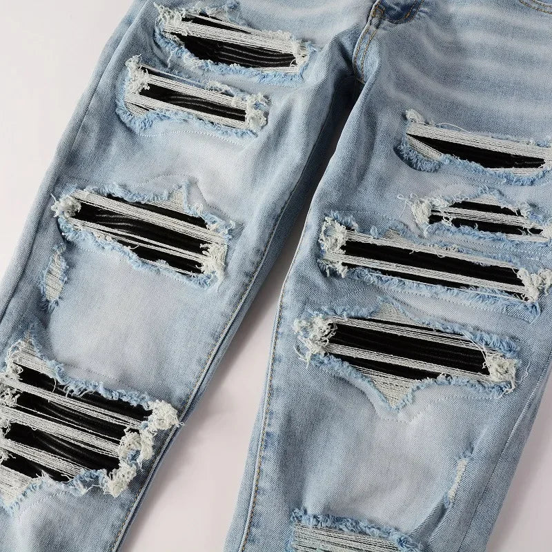 High Street Jeans with Appliqué