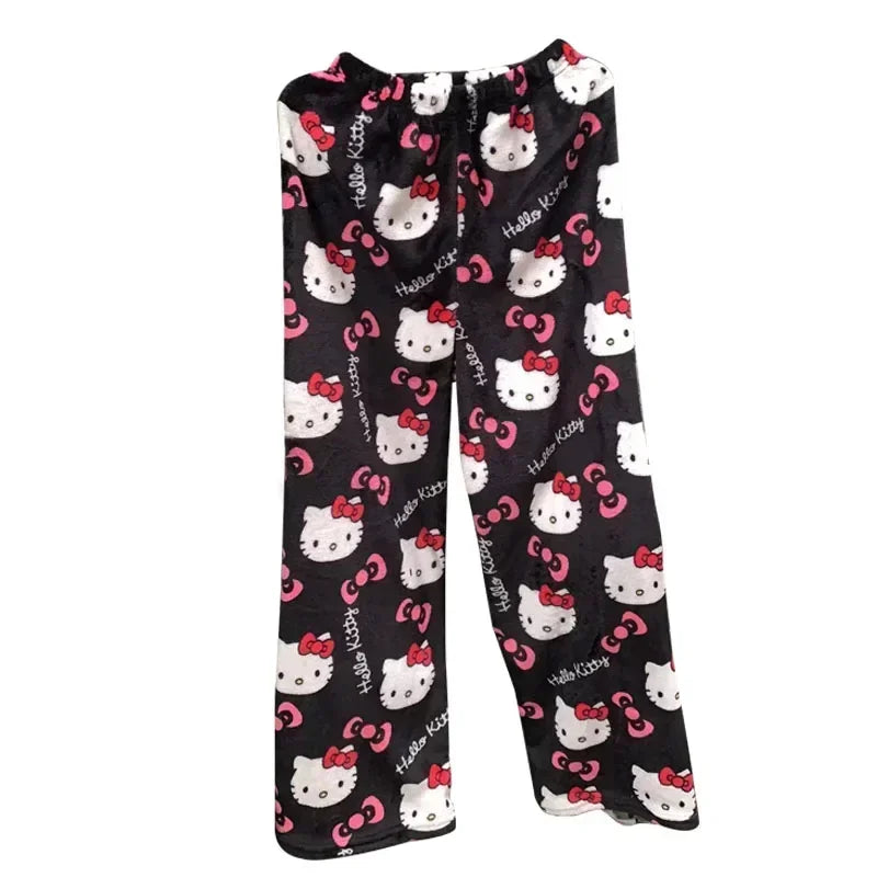 Hello Kitty Fleece Coral Pajama Pants