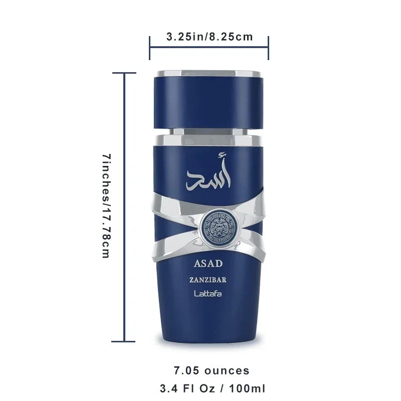 100ml Original Asad Men's Arabian Perfume