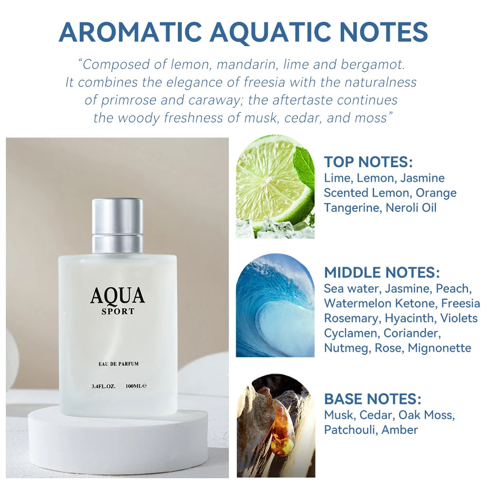 100ML AQUA Men's Perfum for Men