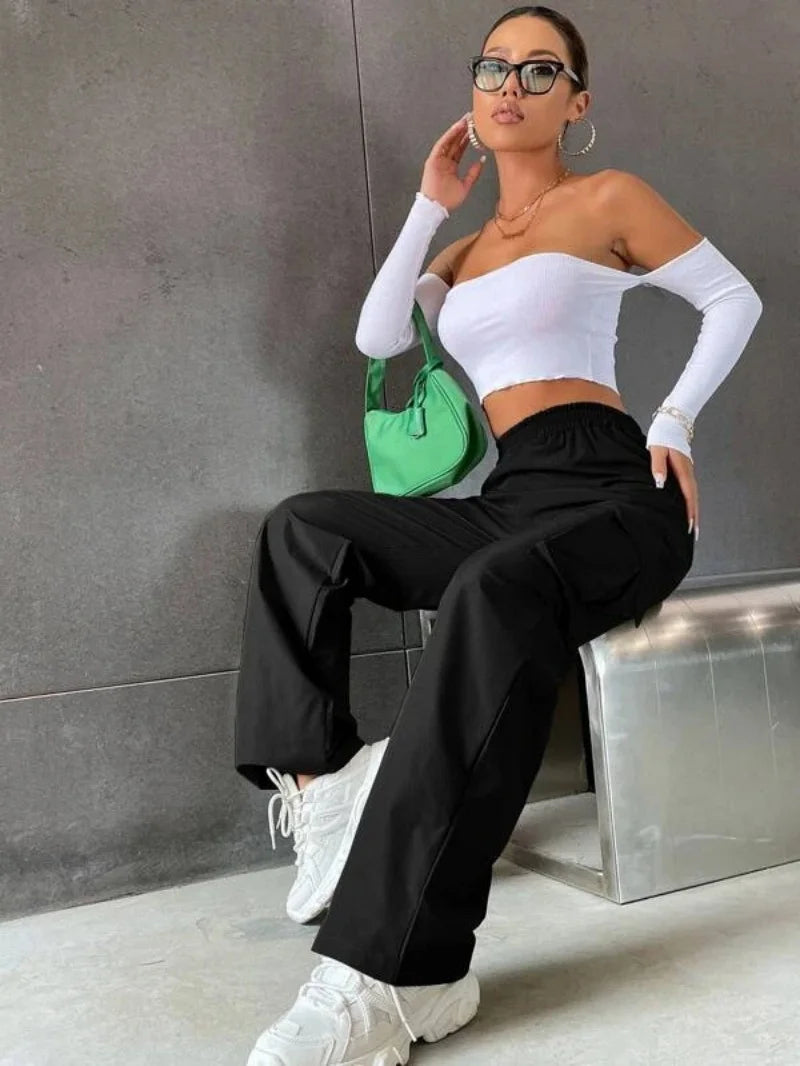 Women Baggy Joggers Cargo Pant