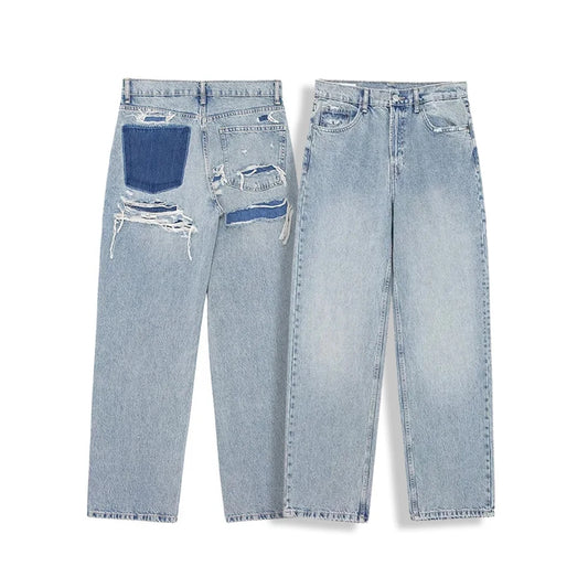 Baggy Jeans Women High Waisted Vintage Denim Pants