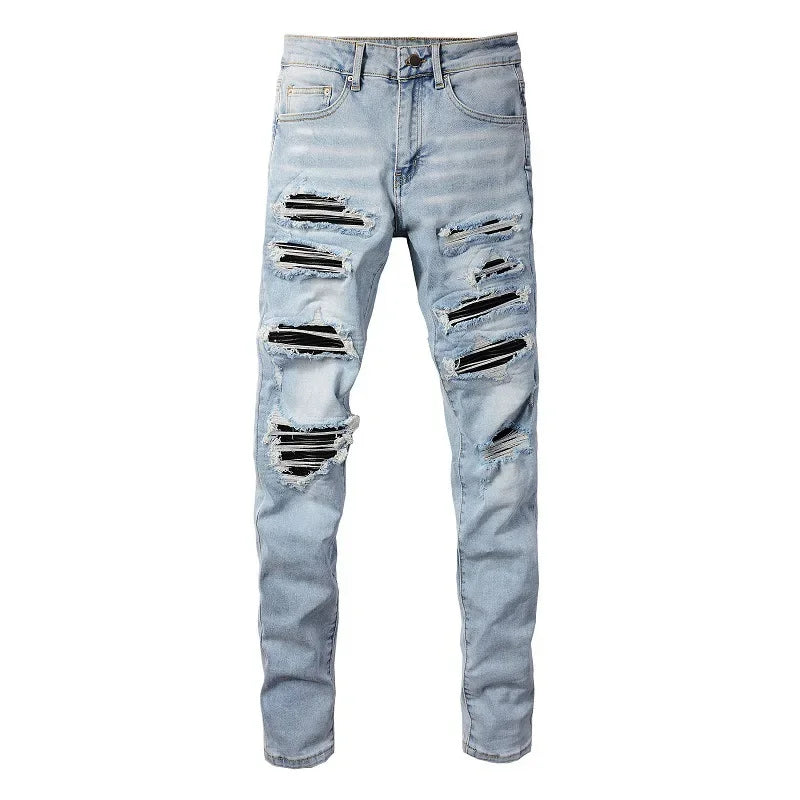 High Street Jeans with Appliqué